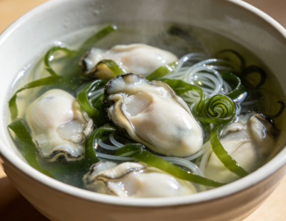 推荐一个对乳腺癌患者有好处的食谱：蛎肉带丝汤